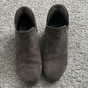 Kenneth Cole Reaction Womens Brown Suede Shoes